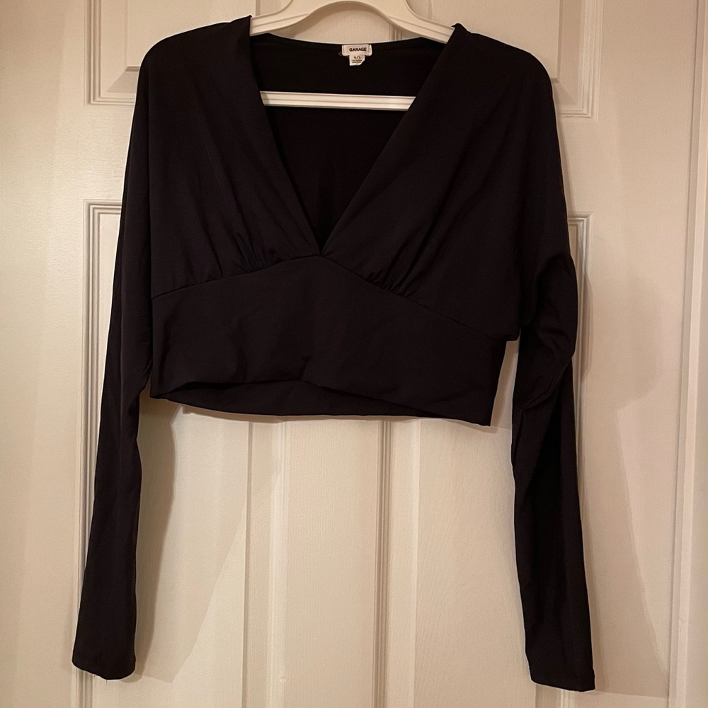 Garage Plunge V-Neck Long Sleeve